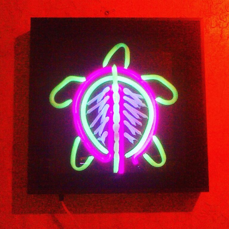 neon-art-totem-blacklight-turtle-eugene-oregon-2